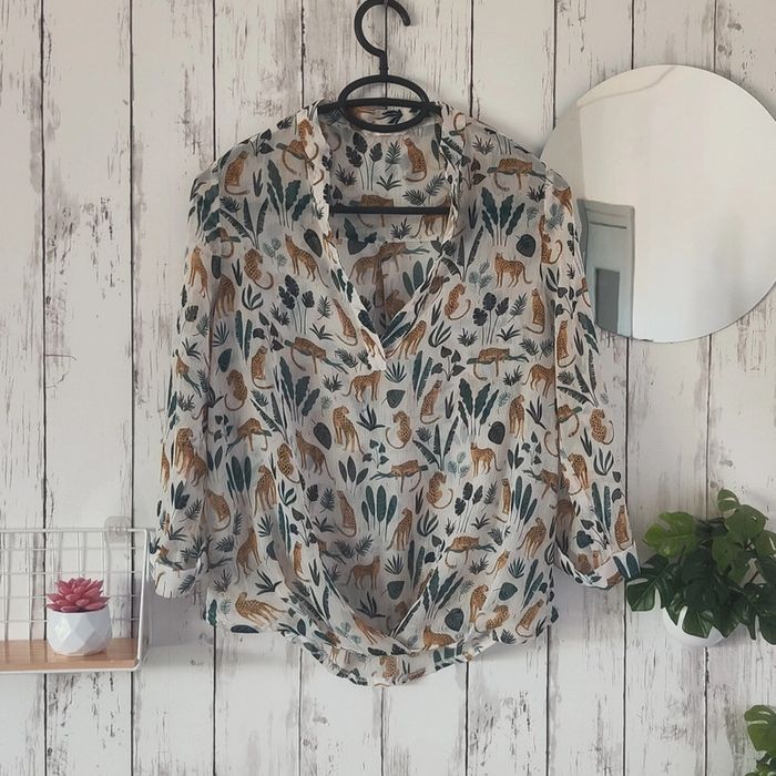 Blouse cache-cache femme S
