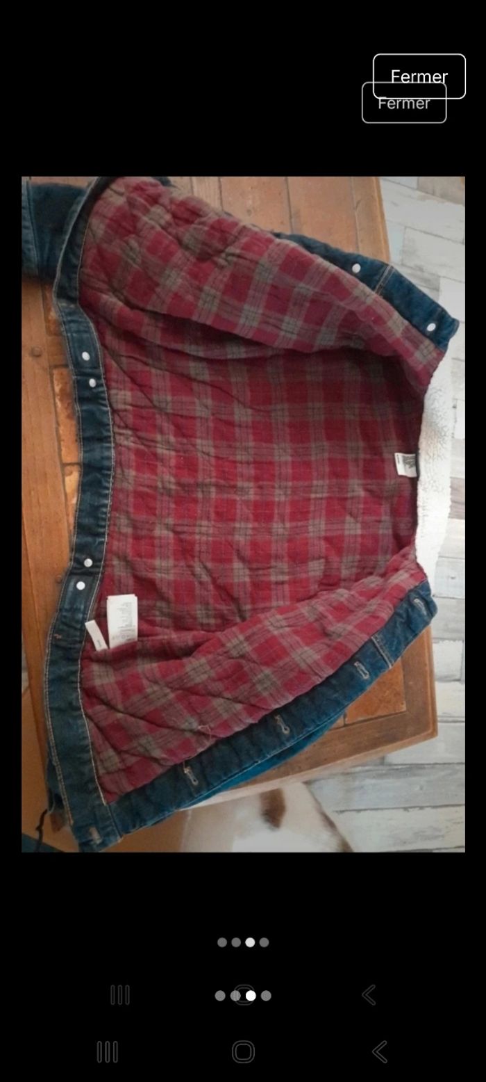 Veste en jean (chaude) - photo numéro 3