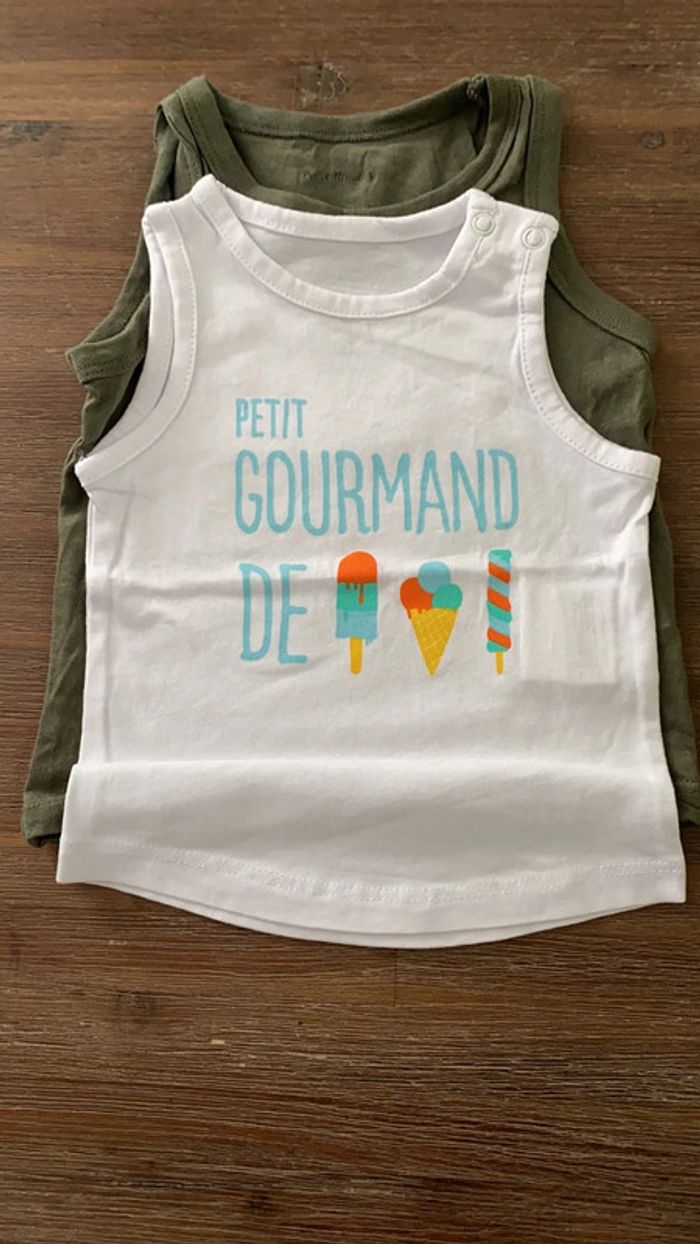 Lot de 7 débardeurs bébé 3 mois - photo numéro 7