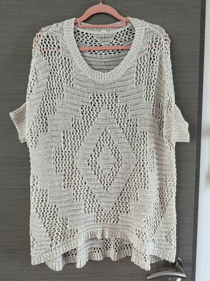 Tunique maille ajourée - photo numéro 4