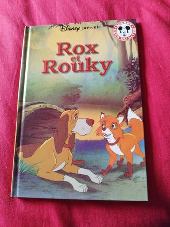 Livre Disney club du livre Rox et Rouky