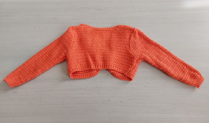 Gilet boléro fille 6M - photo numéro 2