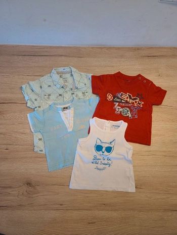 Tee-shirt manches courtes 6 mois