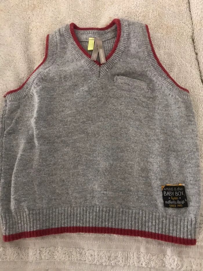 Pull sans manche