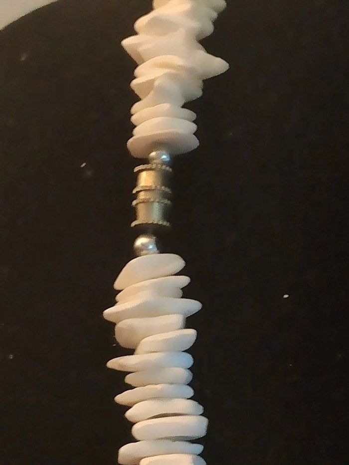 Collier blanc vintage - photo numéro 4