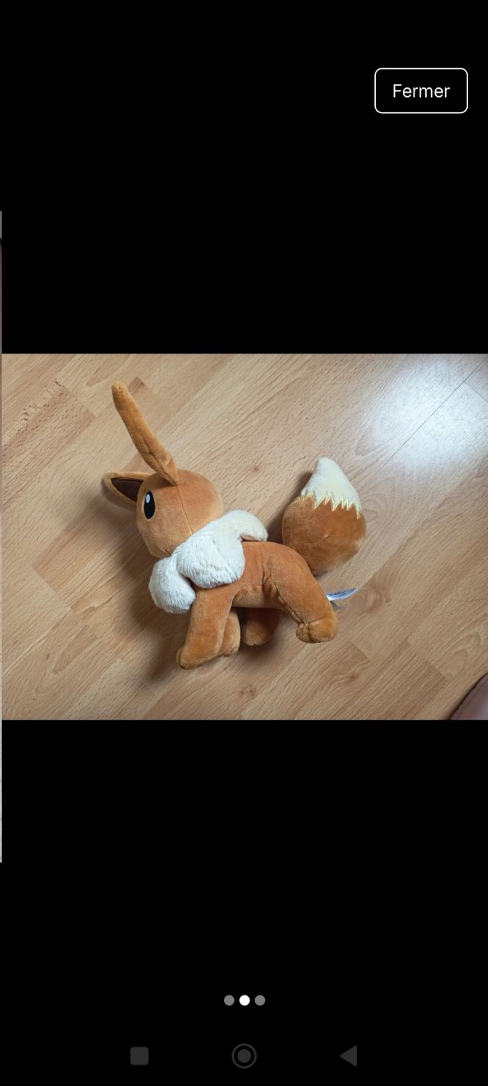 Peluche Evoli Pokémon - photo numéro 2