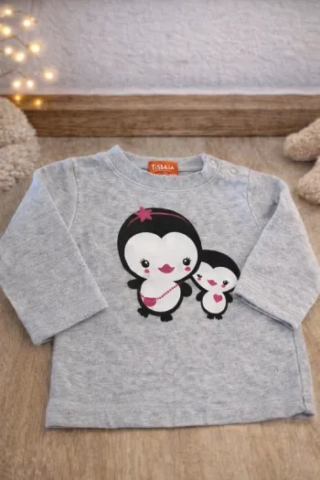 💕 Pull bébé fille – 6 mois – Tissaia 💕