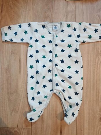 Pyjama 1 pièce 1 mois