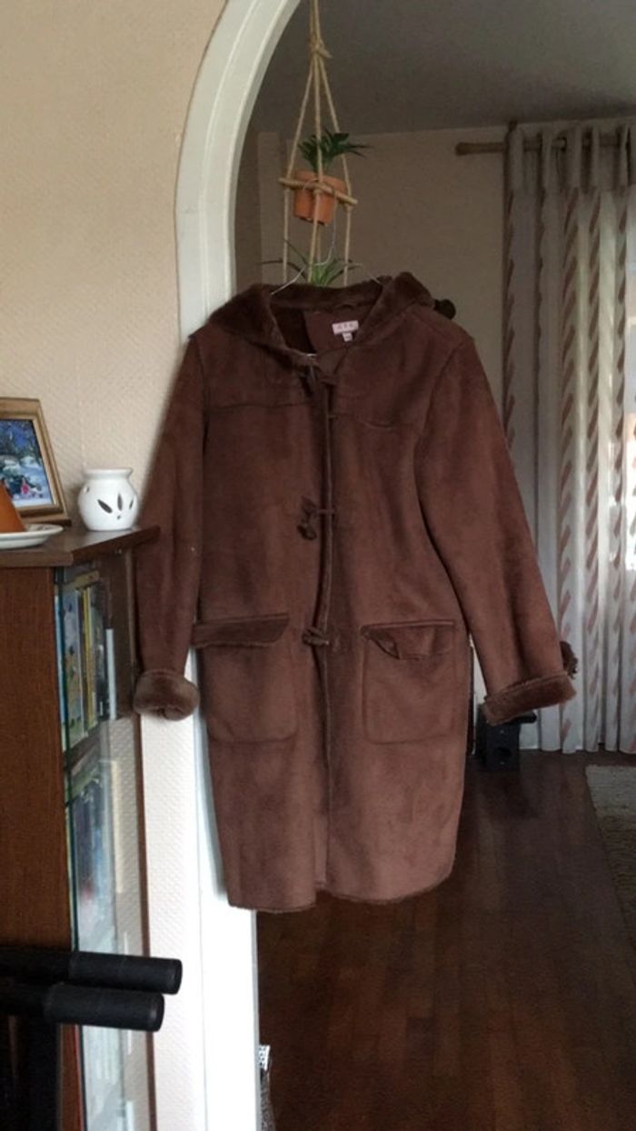 Manteau marron