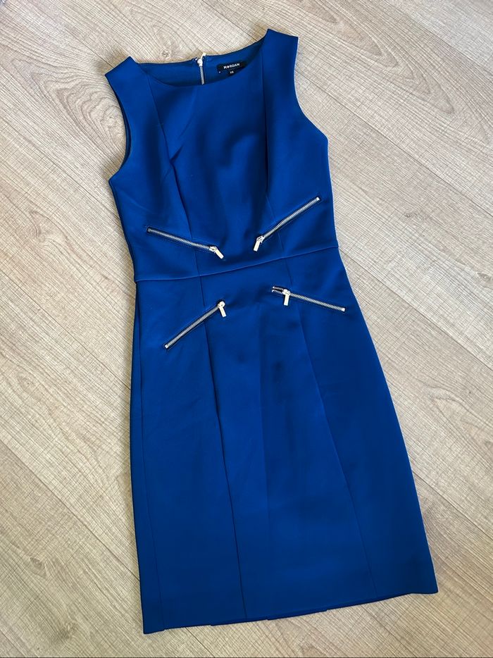 Robe bleue sans manches Morgan taille XS jamais portée - photo numéro 7