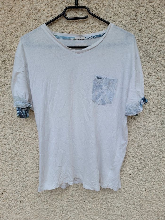 T-shirt manches courtes exotique vintage grunge tie and dye