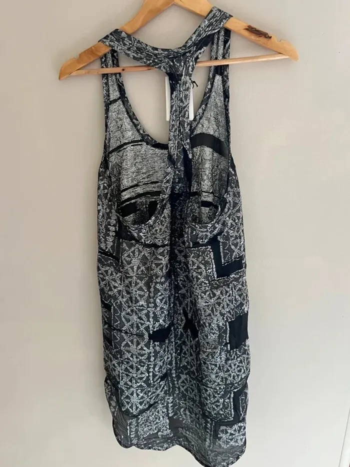 Robe argentée Isabel Marant - photo numéro 6