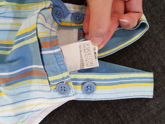 Salopette courte 12 mois - photo numéro 2