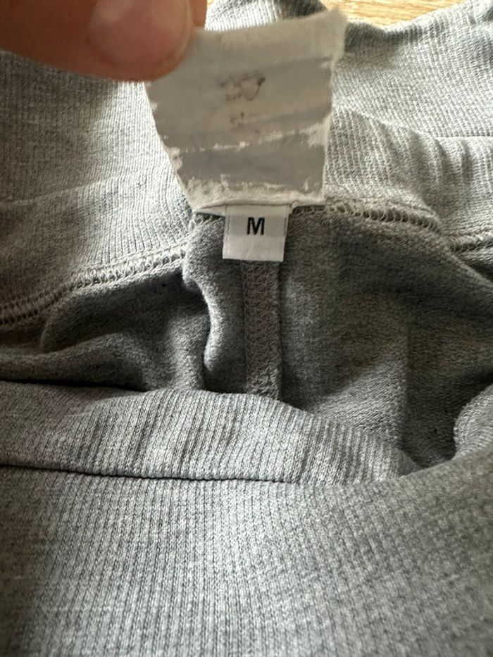 Pantalon gris coton - photo numéro 3