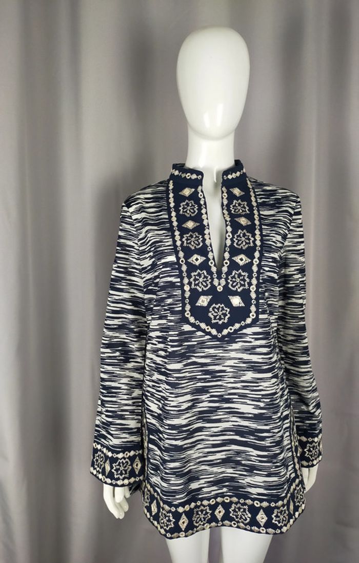 Tunique brodée en coton – Tory Burch – Taille S - photo numéro 14