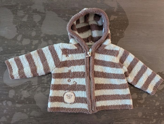 Gilet zippé chaud mouton - photo numéro 2