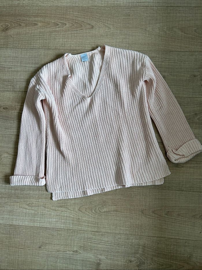 Pull rose clair Karl Marc John taille S jamais porté - photo numéro 7