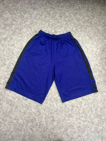 Short de sport Nike bleu et noir enfant - Taille L 14/16 ans