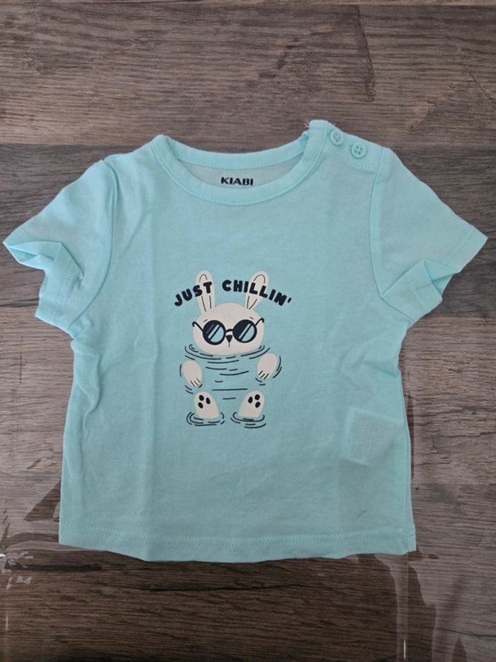 Tee shirt bleu