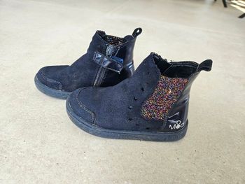 Bottines en cuir fille 