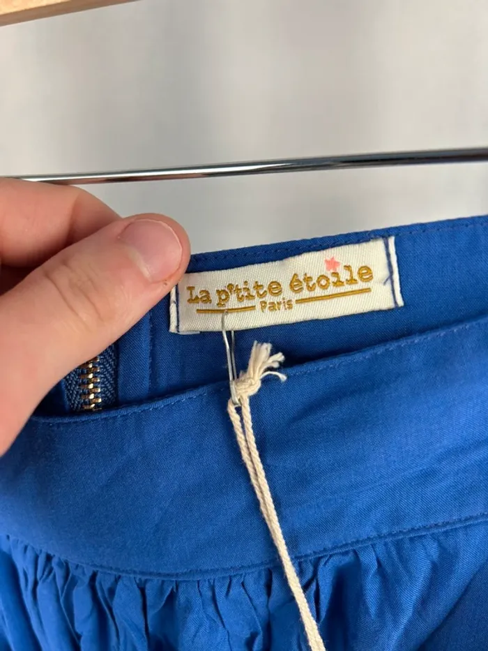Jupe longue Bleu La P’tite étoile L neuve - photo numéro 4