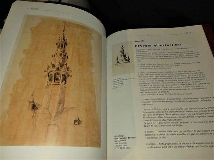 Victor Hugo Impressions de Belgique avec CD livre Neuf - photo numéro 3