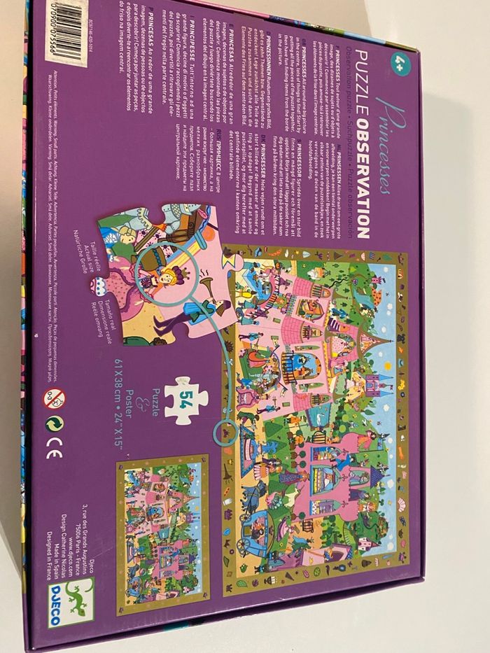 Puzzle Observation Princesse - photo numéro 2