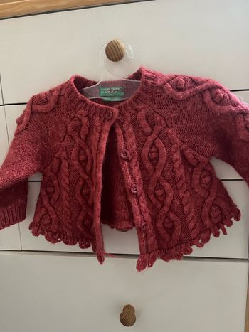 Gilet fille 6-9 mois