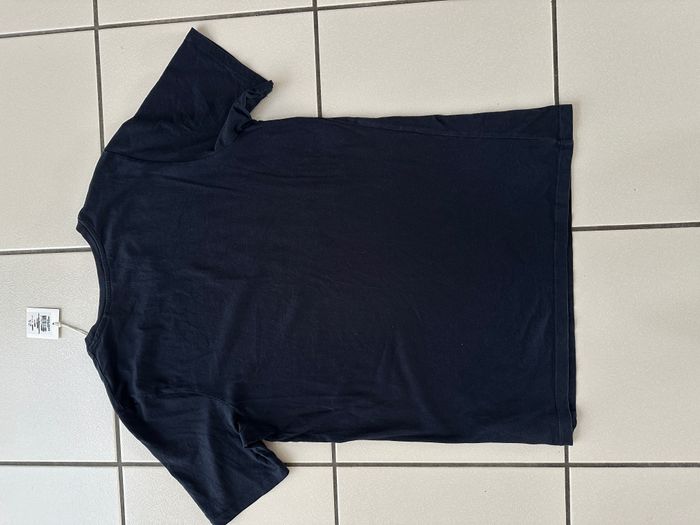 Tee shirt bleu marine Jack and Jones taille 16 ans NEUF - photo numéro 5