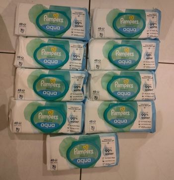 Lingettes pampers harmonie