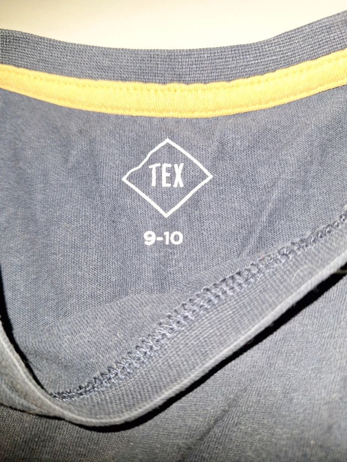 Tee shirt ml 9/10 ans garçon - photo numéro 4