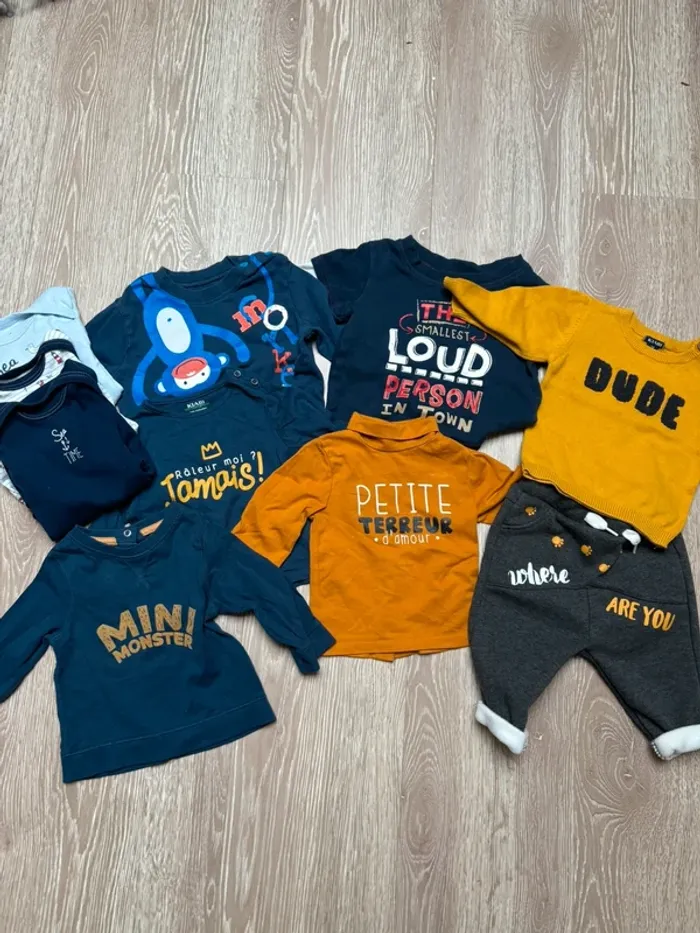 Lot 10 pièces 3 mois - photo numéro 2