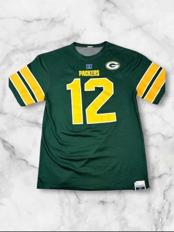 Maillot NFL Green Bay Packers Aaron Rodgers #12 Réversible - Taille M (73x48cm)