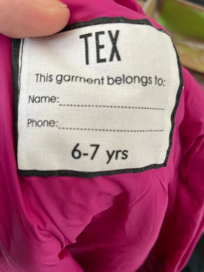 Doudoune Tex rose taille 6 ans / 116 cm - photo numéro 5