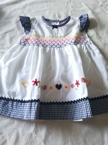 Robe d'été fille 6/12 mois