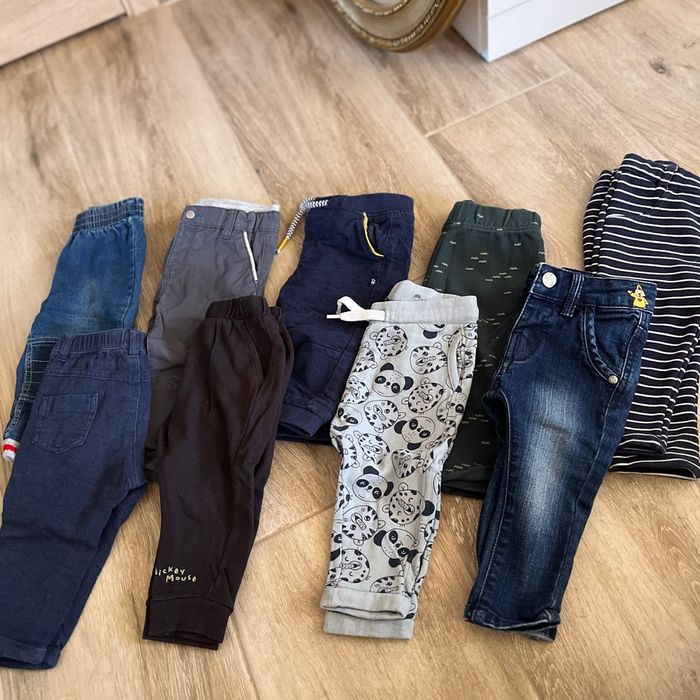 Lot de 9 pantalons