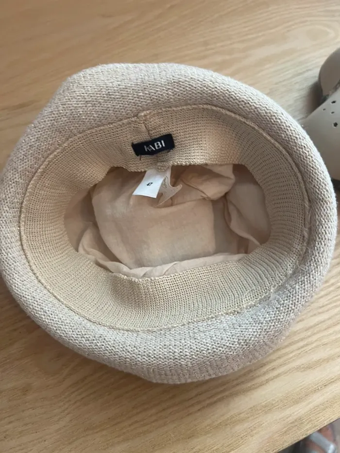 Chapeau bébé fille avec oreille chat et fleurs Kiabi 47cm - photo numéro 2