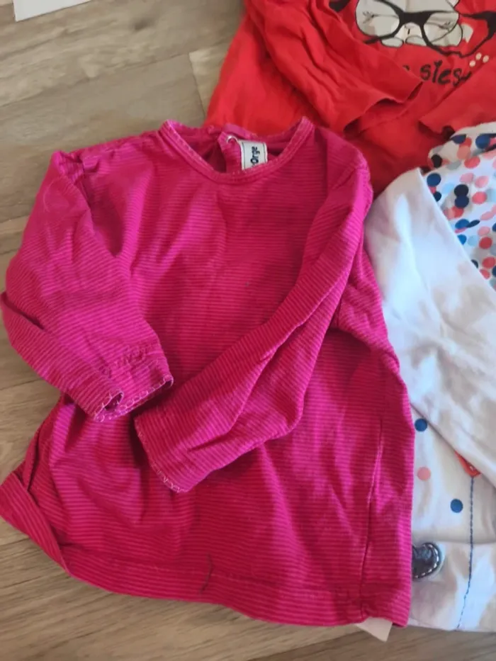 Tee shirts manches longues taille 24 mois marque diverses - photo numéro 4