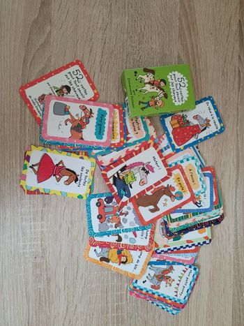 Jeu de cartes éducatives thème chevaux 