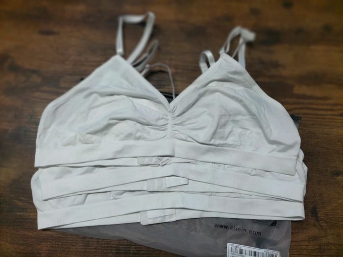 Lot de 3 Soutiens gorge blanc XL shein