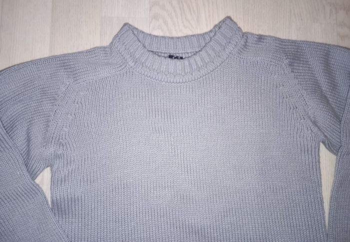 Pull gris manches raglan La Rue 
T. 8 ans - photo numéro 2