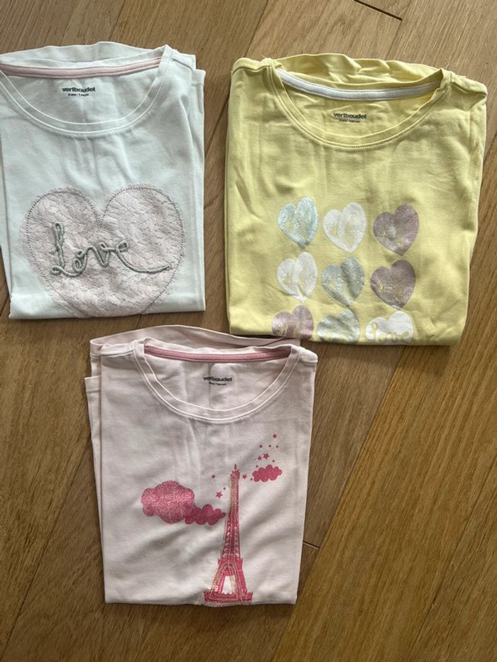 Vends lot de 6 hauts vertbaudet printemps été taille 8 ans très bon état - photo numéro 3