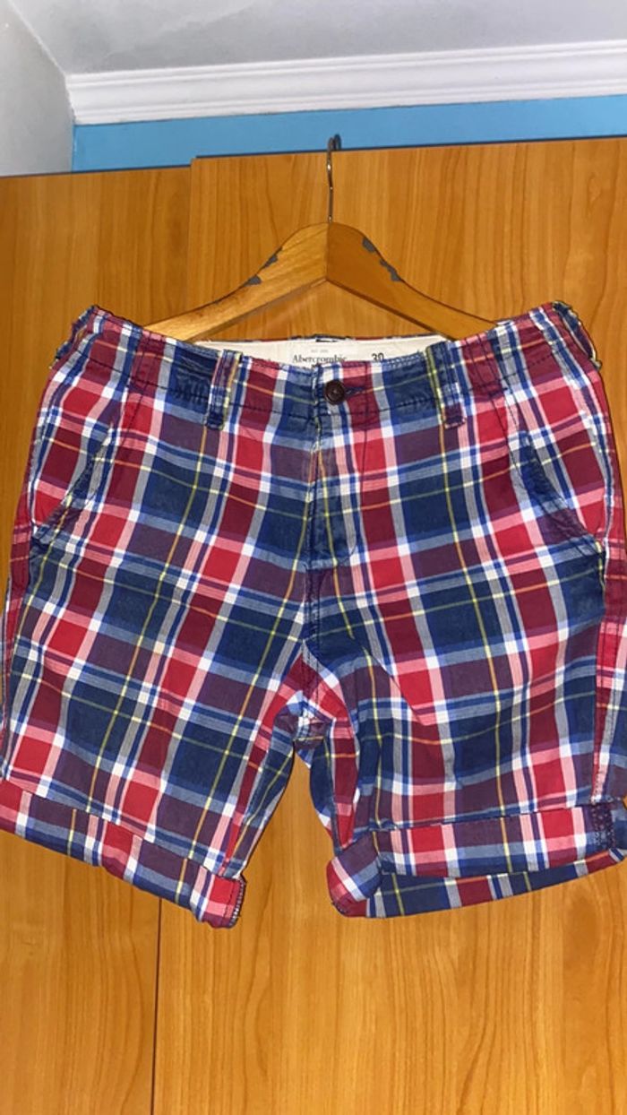 Short à carreaux Abercrombie 40