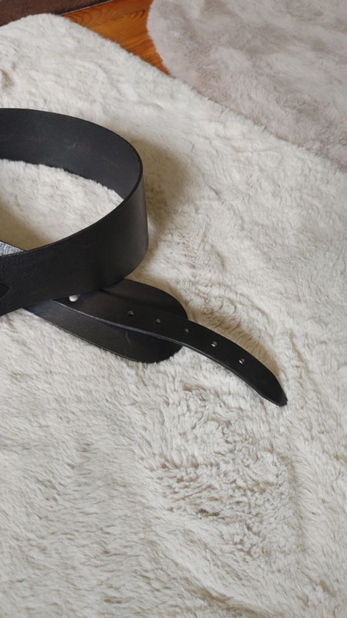 Ceinture en cuir véritable vachette - photo numéro 6