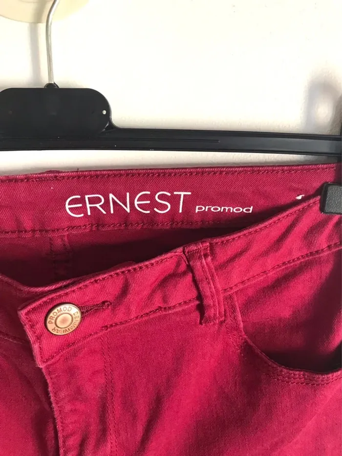 Jean framboise Promod taille 38 - photo numéro 4