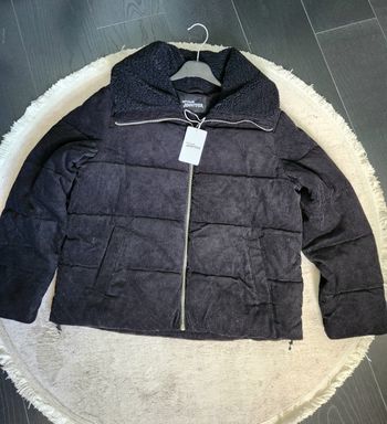 Doudoune neuve velours  noir Jennifer taille M
