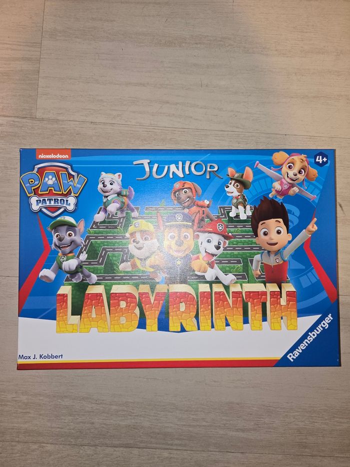Jeu de société labyrinthe pat patrouille neuf