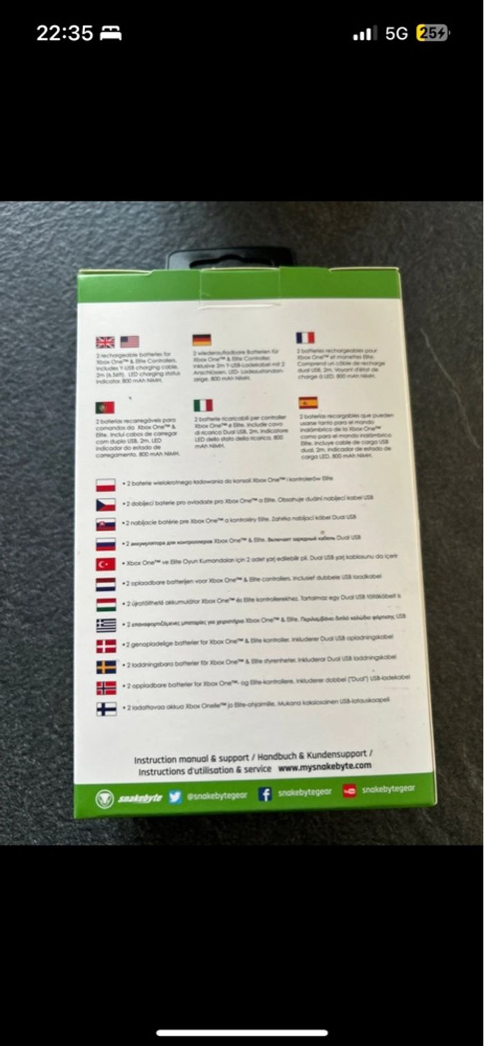 Batterie Xbox one - photo numéro 2