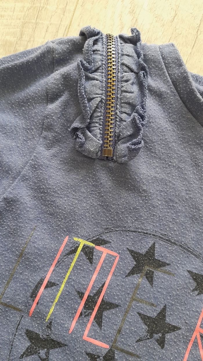 T-shirt manches longues asymétrique - photo numéro 3