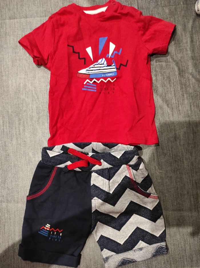 Ensemble 3 Pommes 9/12 mois 80 cm